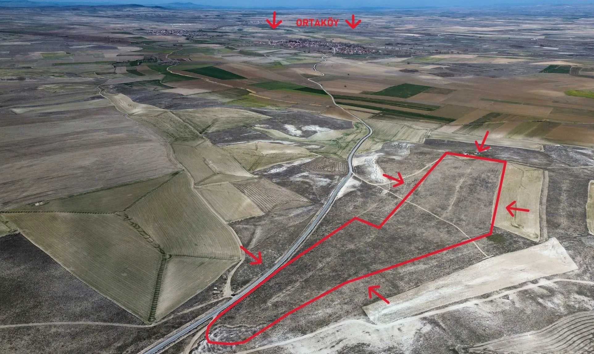 GES PROJESİ,MARJİNAL YAZISI ALINMIŞ 84 DÖNÜM ARAZİ